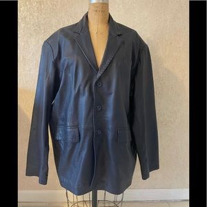Men’s Leather Jacket.